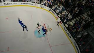 NHL 21 own goal wtf EA #nhl21