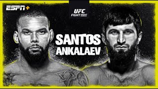 UFC Fight Night: Santos vs. Ankalaev (MC) - typowanie || predictions