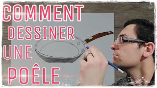 DESSINER UNE POÊLE FACILE✏️