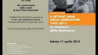 56° anniversario della morte di Don Primo Mazzolari