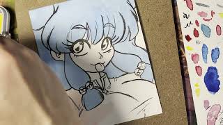 Capturing Shampoo: An Art Tribute to Ranma 1/2