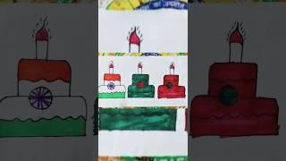 Jana Gana Mana National Anthem #independenceday #short #viral #trending #@craftersiya#cartoon#cake