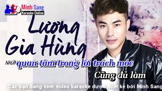 Anh Yêu Em, Remix, Karaoke, Lương Gia Hùng