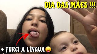 VLOG DO NOSSO DIA DAS MÃES+ FUREI A LÍNGUA//MÃE AOS 16