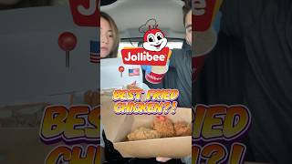 First Time Jollibee in USA #jollibee #mukbang #shorts