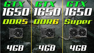 GTX 1650 vs. GTX 1650 GDDR6 vs. GTX 1650 Super