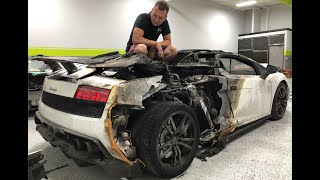 Lamborghini Performante Burned Up !!! (Part 1) (VIDEO #57)