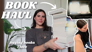 Buying books I read on kindle and loved | Book haul!