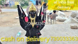 Shani Dev Black stone Statue 📲 7300333634 #shani #shanidev #shanidevstatus