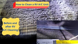 How To Clean A RV A/C To Restore Air Flow Using Nu-Calgon. Review