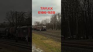 Traxx E186-928 CARGOUNIT #kolej #pkp #train #pociąg