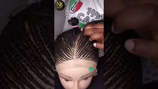 #shorts : Trust the Process / DIY Full Lace Cornrow Boxbraids Wig Making