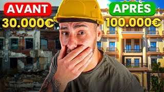 Avant/Après INCROYABLE du 1er Appartement de mon IMMEUBLE !! 🤑🏠 [RTR#4]