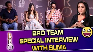 The Funniest Interview Ever: Bro Team with Suma, Sai Dharam Tej, Ketika Sharma & Samuthirakani