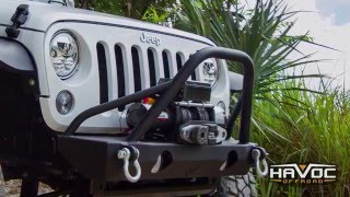 JCR Dagger Pre Runner Front Bumper With Bull Bar Review - HavocOffroad.com