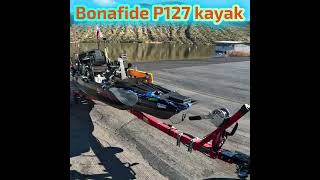 my Bonafide P127 Kayak #shorts #kayakfishing #kayak #bonafide #bonafidekayaks