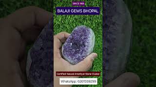 Natural Amethyst Rough Stone Geode #shorts #youtubeshorts #crystals #shortvideo