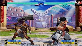 Basic Darli Dagger Combos - King of Fighters XV