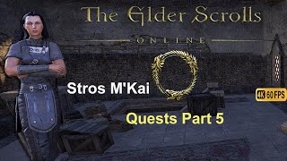 Elder Scrolls Online Stros M'Kai Storyline Part 5 Ending