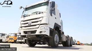 sinotruk howo famous brand tractor truck head with 420hp for sale