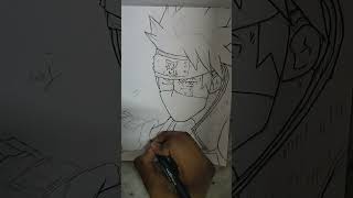 KAKASHI manga art #youtube #shorts #naruto