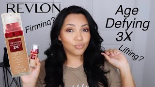 REVLON AGE DEFYING 3X foundation | firming? | Lifting? |