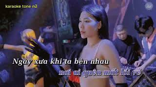 Karaoke | KÝ ỨC NHẠT MÀU Remix - Hoàng Lợi | Beat Tone Nữ.