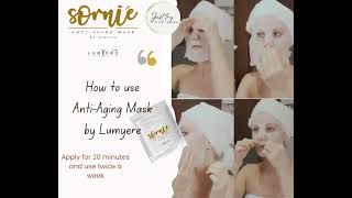 Keep your skin moisturized and hydrated, young and beautiful - Instructions for use Anti Aging Mask