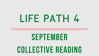 Life Path 4 - Sudden Increase In Abundance! Tarot Oracle Reading September