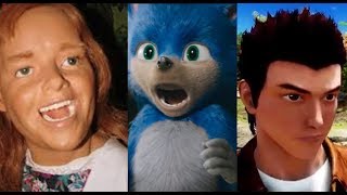 Sonic, Ryo and the Uncanny Valley