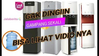 Cara Memperbaiki Dispenser Yang Tidak Dingin GEA  HALLY