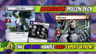 SHE-HULK vs ULTRON Expert - Marvel Champions Gameplay