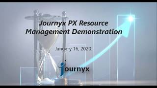 Journyx PX Project Resource Management Software Demo - Jan 2020