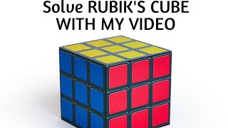 RUBIK'S CUBE Solve panradhu Ivlo easya??? Just try 1ce friends...