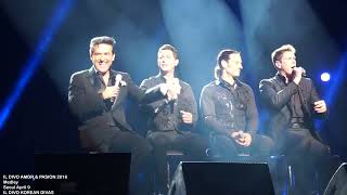 Il Divo  " Amor & Pasion " World Tour Medley Seoul 9.4.16.