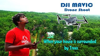 When your house is surrounded by trees/Dji Mavic Drone shoot/#beautyofkanyakumari/#kanyakumari/Mavic