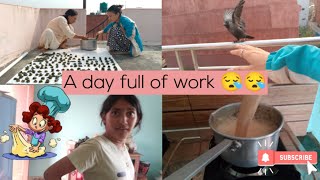 A day full of household work 😪😪 | Chaotic day 😩 | Usha Chapai |