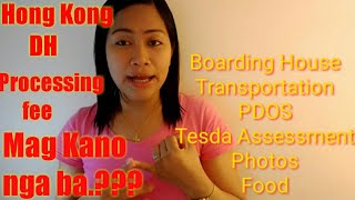 Placement/Processing fee of Domestic Helper bound to Hong kong.Tips for 1st timer DH.