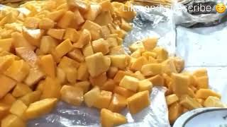 papita ki chaat | papaya chaat | food street