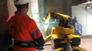 Demolición de hormigón armado con robots ☎ 618 288 776