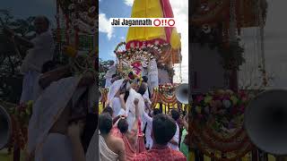 Epic Jagannath Prabhu Rath Yatra by ISKCON in Kalyani, West Bengal! 🚩#jaijagannath #isckon #shorts