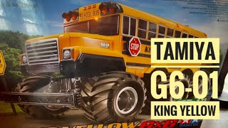 Unboxing the Tamiya King Yellow G6-01 6X6!