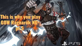 This is why you play GOW Ragnarok NG+ pt.5