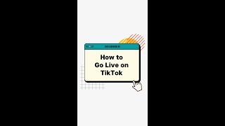 HOW TO GO LIVE ON TIKTOK