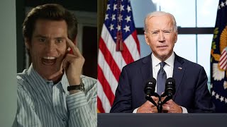 Joe Biden speech is ruined by Jim Carrey | President Bidens ultimate speech gaffe