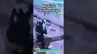 My First Fortnite Snipe #fortnite #fortniteclips #gaming #ad