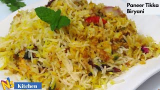 Paneer Tikka Biryani | How To Make Hyderabadi Style Paneer Biryani For Beginners | Veg Rice Biryani