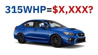 How Much Does It Cost To Make 315 WHP On A Subaru WRX?