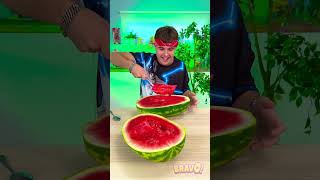 WATERMELON HACK 😨🍉| Eating Fruits with a Spoon! Food Trick!