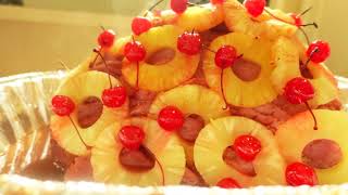 Honey Brown Sugar Ham with Pineapples and Cherries | How to Cook Holiday Ham